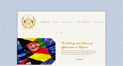 Desktop Screenshot of afghanembassy-brussels.org